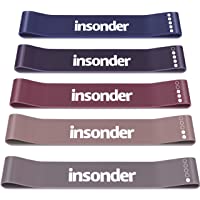 Insonder Bandas Ejercicio - Bandas de Resistencia - Cintas Elastica Set Comprar Precio Elasticas para Hacer Ejercicio…